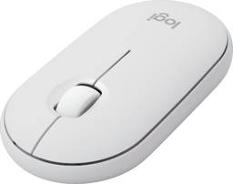 Logitech Pebble Mouse 2 M350s Bluetooth Blanco - Silencioso Portátil