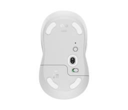 Logitech Signature M650 Mouse Inalámbrico Blanco Mediano - Silencioso