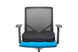 Cojín de Asiento Kensington Premium Cool-Gel 2.0, Negro