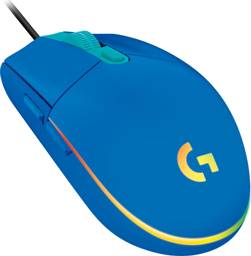 Mouse Gamer Logitech G203 Lightsync RGB Azul - 8000 DPI