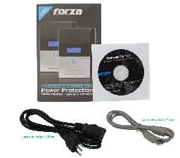 UPS FORZA FX-2200LCD-C 2200VA 1200W, Interactiva, USB, LCD, 4 Tomas, 220V