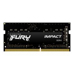 Memoria RAM para Notebook DDR4 16GB 3200MHz Kingston Fury Impact, CL20, SO-DIMM, 1.2V