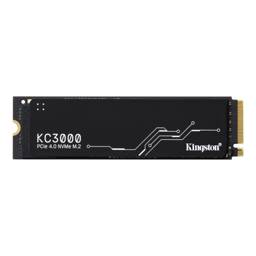 SSD Kingston KC3000 2TB NVMe M.2 PCIe 4.0 - 7000/7000MB/s Alto Rendimiento