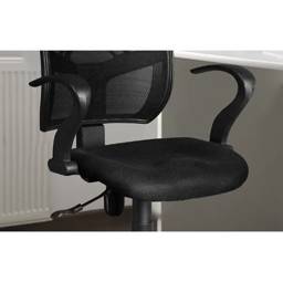 Silla Secretarial Xtech Stuttgart Negra Ergonómica Reposabrazos Mesh