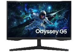 Monitor Samsung 27" Gaming QHD 165Hz Curvo DisplayPort HDMI
