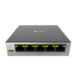 Switch Nexxt Vertex501P 5 Puertos PoE+ Gigabit 60W NSW-V501P