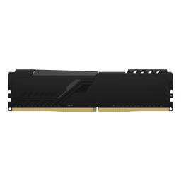 Memoria RAM DDR4 8GB Kingston Fury Beast en color negro para alto rendimiento en computadoras