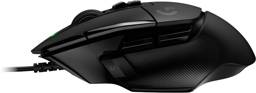 Mouse Gamer Logitech G502 X Negro - Switches Híbridos LIGHTFORCE