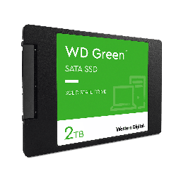 SSD WD Green 2TB SATA 2.5" - Almacenamiento Confiable 3D NAND