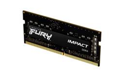 Memoria RAM DDR4 8GB para notebook Kingston Fury Impact con diseño compacto y alto rendimiento