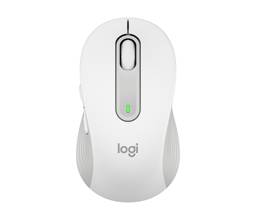 Logitech Signature M650 Mouse Inalámbrico Blanco Mediano - Silencioso