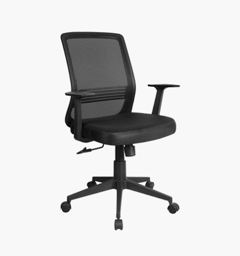 Silla Ejecutiva Xtech Perugia Negra Ergonómica Reposabrazos Mesh