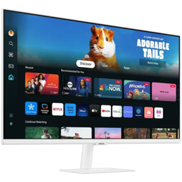 Monitor Samsung M5 32" Smart FHD WiFi Bluetooth Parlantes Blanco