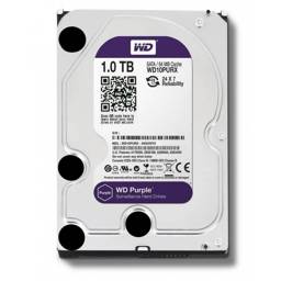 Disco Duro Interno WD Purple 1TB SATA 5400 RPM 64MB IntelliPower - Videovigilancia NVR/DVR