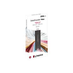 Memoria USB Kingston DataTraveler MAX 256GB USB-C - Pendrive 1000MB/s 4K/8K