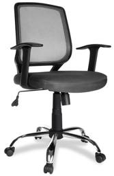 Silla Ejecutiva Xtech Ginebra Negra Ergonómica Soporta 90Kg