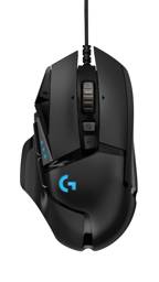 Mouse Gamer Logitech G502 Hero - 11 Botones Programables RGB