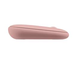 Logitech Pebble Mouse 2 M350s Bluetooth Rosado - Ultra Delgado