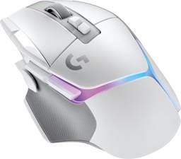 Mouse Gamer Logitech G502 X Plus Inalámbrico Blanco - RGB LIGHTSYNC