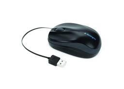 Kensington Pro Fit Mouse Retráctil USB con Cable - Compacto Portátil