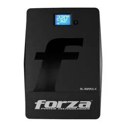 UPS FORZA SL-1022UL-C Interactiva 1000VA/600W, 220V, 4 Tomas, RJ45, LCD Táctil, Forza Tracker