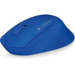 Logitech M280 Mouse Inalámbrico Azul - Ergonómico 18 Meses
