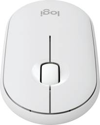 Logitech Pebble Mouse 2 M350s Bluetooth Blanco - Silencioso Portátil